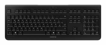 Cherry KW 300 - tastatur - lite støy  full størrelse - QWERTZ - Tysk - svart Inn-enhet