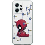 ERT GROUP Coque de téléphone Portable pour Xiaomi REDMI Note 12 4G Original et sous Licence Officielle Marvel Motif Deadpool 005 Parfaitement adapté à la Forme du téléphone Portable, Coque en TPU