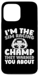 iPhone 13 Pro Max Simulation Racer Car Race - Gaming Sim Racing Case