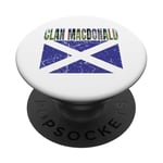 Clan McDonald Tartan Nom de famille écossais Scotland Pride PopSockets PopGrip Adhésif