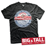 Budweiser American Lager Big & Tall T-Shirt, T-Shirt