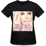 Iyi 2016, dam Britney Spears Piece Of Me Tour 2016 affisch Mode T-shirt Svart M