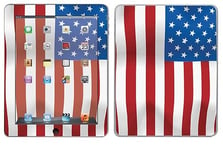 Royal Sticker RS.78987 Autocollant pour iPad Motif Drapeau Etats-Unis