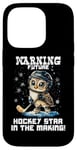 Coque pour iPhone 14 Pro Warning future hockey star in the making