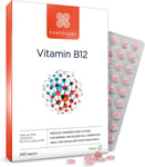 Vitamin B12 1000µg Tablets | 240 Count | Immune Support | Vegan & Easy to Swallo