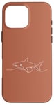 Coque pour iPhone 16 Pro Max Global Oceans Protection pour requin marin Grand requin blanc