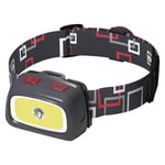 Les emos e1801, lampe frontale LED + + LED Cree XPG, pour 3 x AAA COB LED, plastique, rouge, 6, 5 x 4, X 3, 4 cm