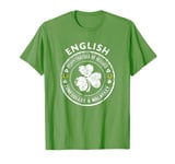 English Irish Family Name T-Shirt