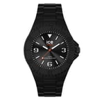 ICE-WATCH - Ice Generation Black - Montre Noire pour Homme avec Bracelet en Silicone - 019874 (Large)