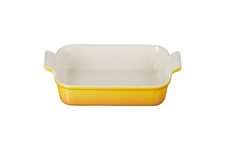 Le Creuset Héritage Plat Rectangulaire, Céramique, 26 cm, 2.4 L, Nectar, 71102266720001