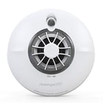 FireAngel Pro Connected Kitchen Heat Alarm - FP1720W2-R Wireless, Interlink, 10-Year Battery Heat Detector for Kitchen, Garage, Loft - Fire Alarms for Home with Free App - White