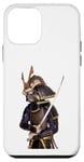 iPhone 12 mini Japanese Samurai Warrior Pug Katana Swordsman Aesthetic Art Case