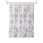 Madison Park Modern Privacy Bath Fabric Curtains, Mauve, 72" W x 72" L (Pack of 1)