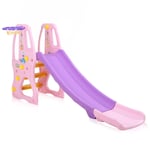 Baby Vivo Kids Slide Garden Play Area Childrens Slide Playground Outdoor Plastic