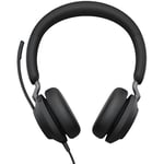 Jabra Evolve2 40 SE UC Stereo - Headset - på örat