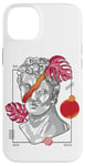 Coque pour iPhone 14 Plus Vaporwave Buste romain Surréaliste Statue rétro Futurisme Esthétique