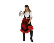 Atosa - 95362 - Costume - Déguisement De Pirate Rayures Fille - Taille 1