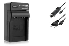 mtb - Chargeur BLACK SLB-10A pour Samsung WB1100F, WB2100