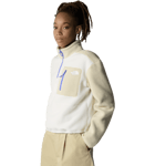 The North Face W Yumiori 1/4 Zip Lasketteluvaatteet WHITE DUNE/GRAVEL