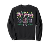 Marvel Valentine’s Day Spring Flowers Groot Trio Love Grows Sweatshirt