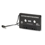 WE Adaptateur Cassette Audio Bande de Voiture - de MP3/Smartphone/Tablette sur Autoradio ¿ Jack 3.5mm