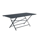 Fermob - Cargo Table 90x190 cm Anthracite 47 - Matbord utomhus - Studio Fermob - Svart - Metall