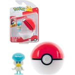 Jouet - JAZWARES - POKEMON PKW3630 - Clip 'N' Go Quaxly - Poke Boule - Enfant