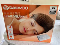 DOUBLE  Electric Blanket 3 Settings Heated Under Bed Winter Warming - 85W