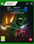 Monster Energy Supercross 5 Compatible with Xbox One /Xbox X - New  - T1398z