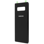 Coque Arriere Samsung Galaxy Note 8 - Noir - Adhesif Inclus