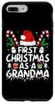 iPhone 7 Plus/8 Plus First Christmas As A Grandma Family Matching New Grandmother Case