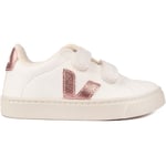 Veja Kids Unisex Esplar Trainers - White material_Leather - Size UK 9.5 Kids