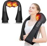 AERLANG Neck Massager,Shiatsu Neck and Back Massager with Heat, Deep Kneading