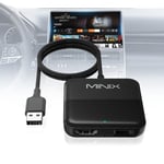 Convertisseur HDMI pour TV de Voiture, Adaptateur HDMI pour Fire TV Stick/PC de Jeu/Switch/Projecteurs/DVD/Décodeurs, WiFi 2,4 GHz, Plug-and-Play, Vidéo Rapide sans Latence.