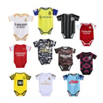 23-24 Real Madrid Arsenal Paris baby Argentina Portugal baby tröja Real Madrid home court Size 9 (6-12 months)