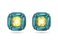 Swarovski Crystal Earrings | Dulcis Blue Yellow Studs | 5601588