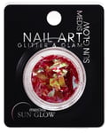 Medis Sun Glow Art Glitter & Glam Lot de 4 flacons de paillettes Rouge