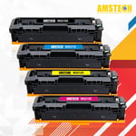 Set of 4 Toner 207X fits for HP LaserJet Pro M283fdw M255dw M283fdn WITH CHIP