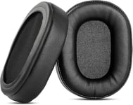 Coussinets de Remplacement de première qualité compatibles avec Les Oreillettes du Casque Denon AH- MM400 avec Un Cuir Plus Doux et Une Mousse de Haute qualité