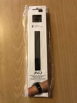 Fitbit Charge 2 Large Magnetic Jivo Milanese Loop Style Strap - Black