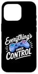 Coque pour iPhone 16 Pro Under Control Gaming Lifestyle Controller Design Game Lovers