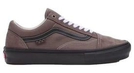 Chaussures vans skate old skool taupe noir