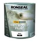 RONSEAL ANTI MOULD PAINT SILK WHITE 2.5L