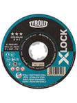 Tyrolit Xlock cut-off wheel 125x1x22.23/xl a60q-bfp- steel and inox