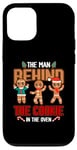 iPhone 12/12 Pro Christmas a Man Behind The Cookie In The Oven Dad To Be Case