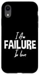 iPhone XR I Am Failure In Love Romance Not Dead Apparel Case