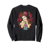 Disney Beauty And The Beast Belle Roses Sweatshirt