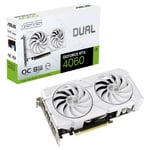 Asus DUAL GeForce RTX 4060 EVO White OC