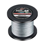 YUDELI nylon fiskelina 500 meter 0,28mm / 18,2kg - Grå