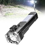 Multifunctional 8 In 1 Portable Ultra Bright Torch,2024 New Multifunctional Rechargeable Tactical Led Flashlight,Waterproof Rechargeable Flashlight,